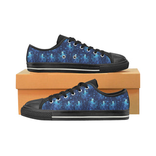 Sailor Mercury Black Men's Classic Canvas Shoes - TeeAmazing