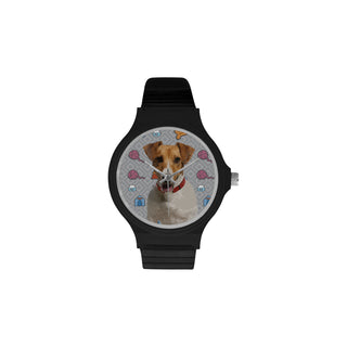 Jack Russell Terrier Unisex Round Plastic Watch - TeeAmazing