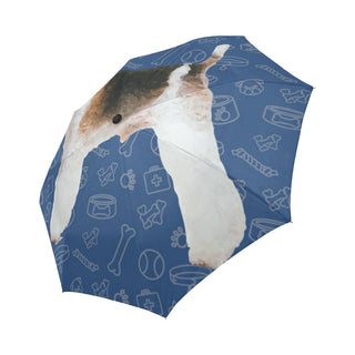 Wire Hair Fox Terrier Dog Auto-Foldable Umbrella - TeeAmazing