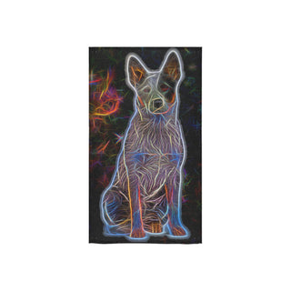 Australian Cattle Dog Glow Design 2 Custom Towel 16"x28" - TeeAmazing