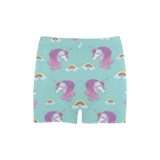 Unicorn Briseis Skinny Shorts (Model L04) - TeeAmazing