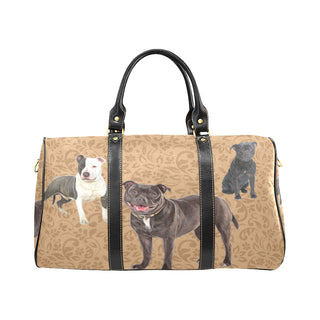 Staffordshire Bull Terrier Lover New Waterproof Travel Bag/Large - TeeAmazing