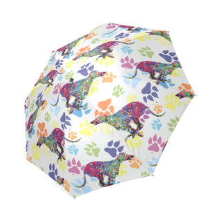 Greyhound Running Pattern No.1 Foldable Umbrella - TeeAmazing