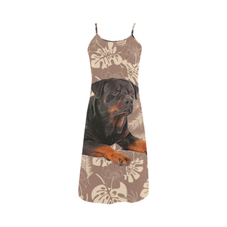 Rottweiler Lover Alcestis Slip Dress - TeeAmazing