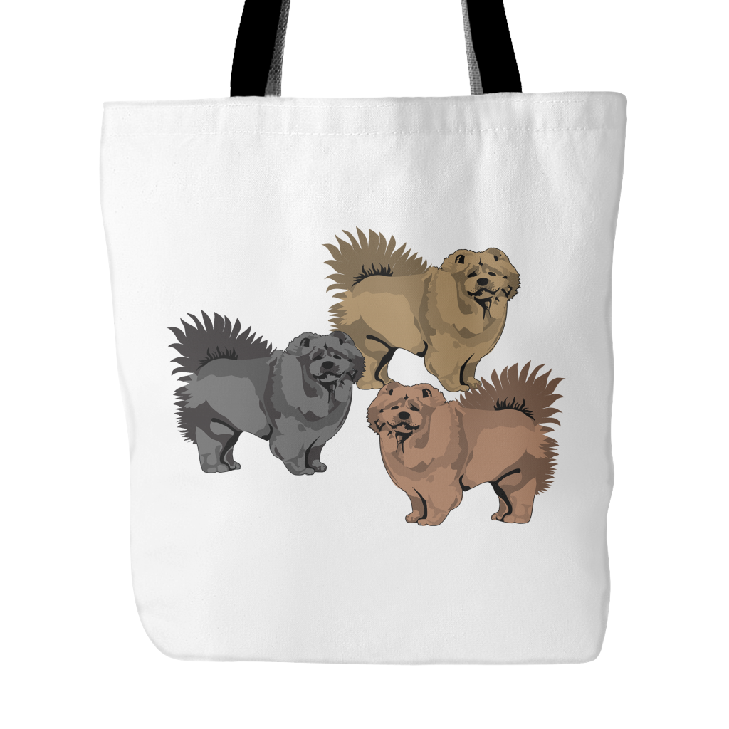 Chow Chow Dog Tote Bags - Chow Chow Bags - TeeAmazing