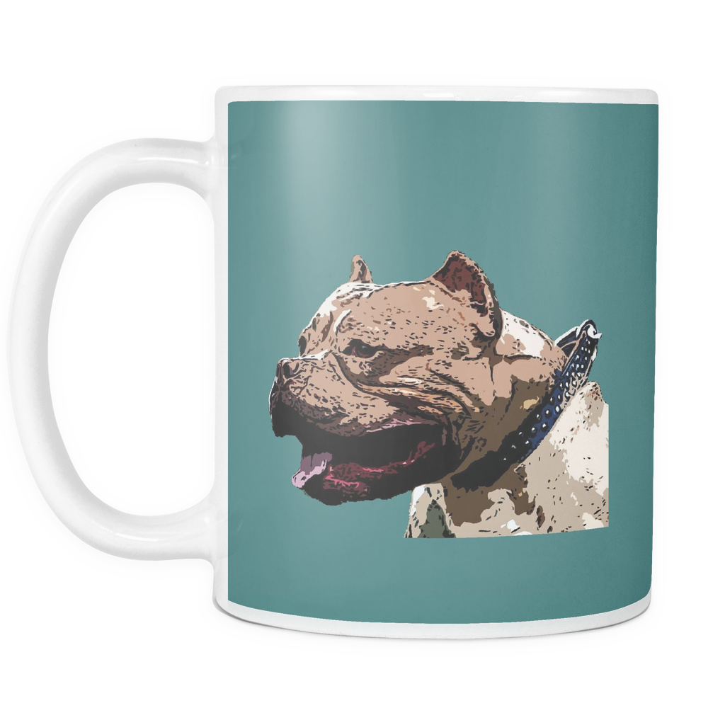 Pitbull Dog Mugs & Coffee Cups - Pitbull Coffee Mugs - TeeAmazing