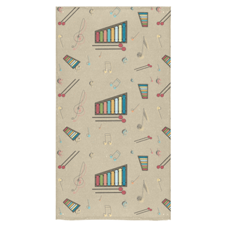 Vibraphone Pattern Bath Towel 30"x56" - TeeAmazing