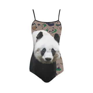 Panda Strap Swimsuit - TeeAmazing