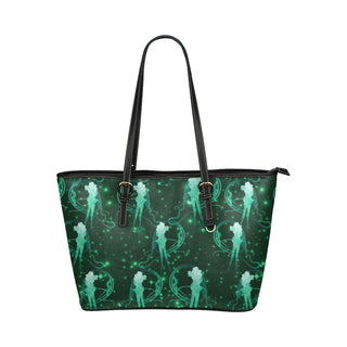 Sailor Neptune Leather Tote Bag/Small - TeeAmazing