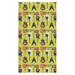 Guitar Pattern Bath Towel 30"x56" - TeeAmazing