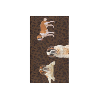 St. Bernard Lover Custom Towel 16"x28" - TeeAmazing