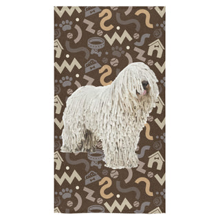 Komondor Dog Bath Towel 30"x56" - TeeAmazing