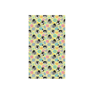 Boston Terrier Pattern Custom Towel 16"x28" - TeeAmazing