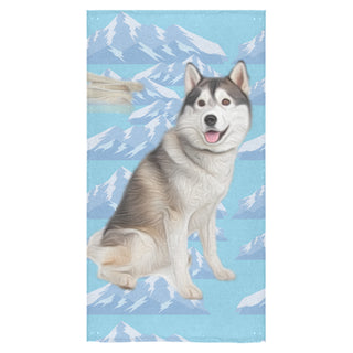 Husky Lover Bath Towel 30"x56" - TeeAmazing