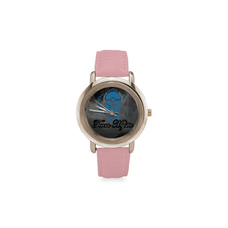 Team Mystic Women's Rose Gold Leather Strap Watch - TeeAmazing