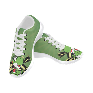 Yoshi White Sneakers Size 13-15 for Men - TeeAmazing