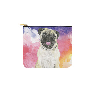 Pug Water Colour No.1 Carry-All Pouch 6x5 - TeeAmazing