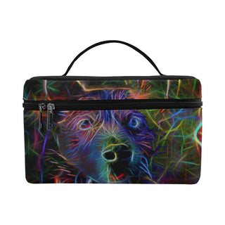 Australian Cattle Dog Glow Design 1 Cosmetic Bag/Large - TeeAmazing