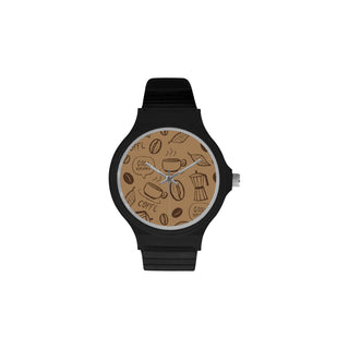 Coffee Unisex Round Plastic Watch - TeeAmazing