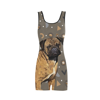 Bullmastiff Dog Classic One Piece Swimwear - TeeAmazing