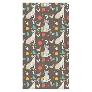 Oriental Shorthair Bath Towel 30"x56" - TeeAmazing