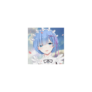 Rem is Best Waifu Square Towel 13x13 - TeeAmazing