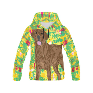 Chocolate Lab All Over Print Hoodie for Women - TeeAmazing