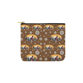 Power Ranger Pattern Carry-All Pouch 6x5 - TeeAmazing