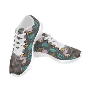 Hippo White Sneakers for Men - TeeAmazing