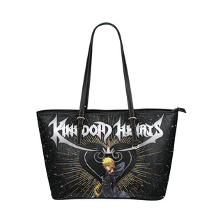 Kingdom Hearts Lover Leather Tote Bag/Small - TeeAmazing