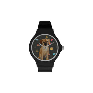 Puggle Dog Unisex Round Plastic Watch - TeeAmazing