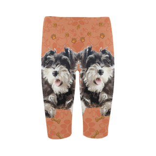 Miniature Schnauzer Hestia Cropped Leggings (Model L03) - TeeAmazing