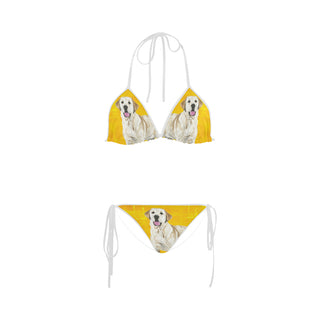 Labrador Retriever Water Colour No.1 Custom Bikini Swimsuit - TeeAmazing