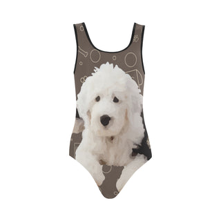Old English Sheepdog Dog Vest One Piece Swimsuit - TeeAmazing
