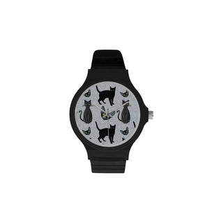 Bombay cat Unisex Round Plastic Watch - TeeAmazing