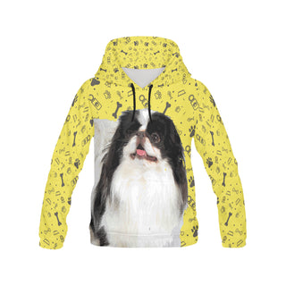 Japanese Chin Dog All Over Print Hoodie for Women - TeeAmazing
