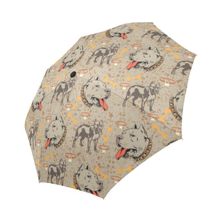 Pitbull Pattern Auto-Foldable Umbrella - TeeAmazing