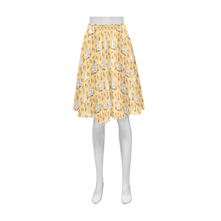 Afghan Hound Pattern Athena Women's Short Skirt - TeeAmazing