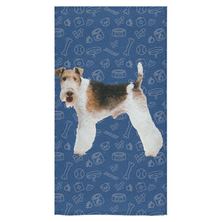 Wire Hair Fox Terrier Dog Bath Towel 30"x56" - TeeAmazing