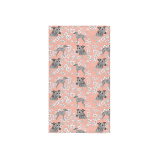 Italian Greyhound Flower Custom Towel 16"x28" - TeeAmazing