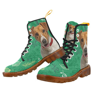 Jack Russell Terrier Lover Black Boots For Women - TeeAmazing