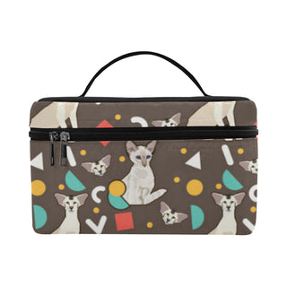 Oriental Shorthair Cosmetic Bag/Large - TeeAmazing