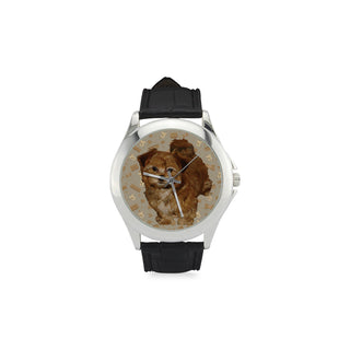 Shorkie Dog Women's Classic Leather Strap Watch - TeeAmazing