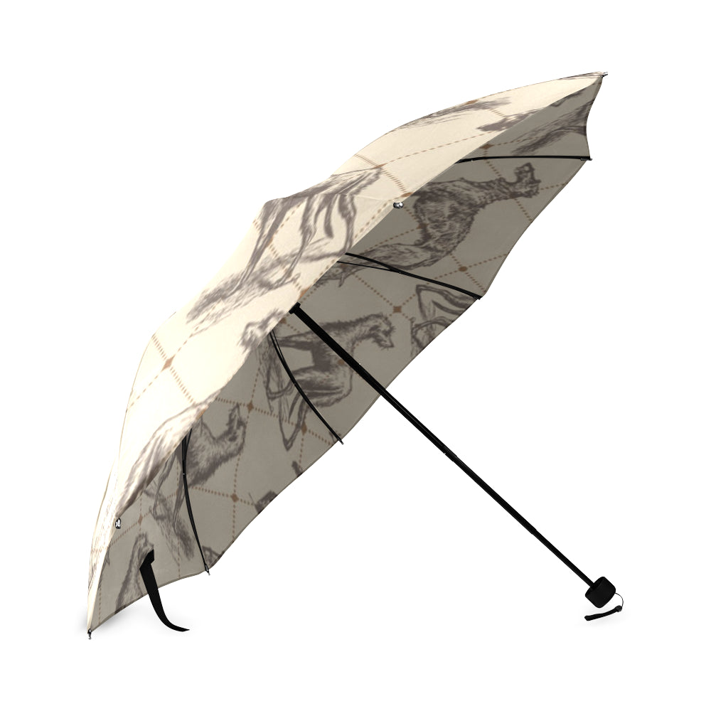 Scottish Deerhounds Foldable Umbrella - TeeAmazing