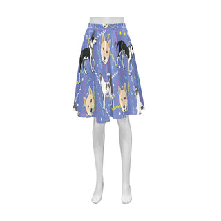 Canaan Dog Athena Women's Short Skirt - TeeAmazing