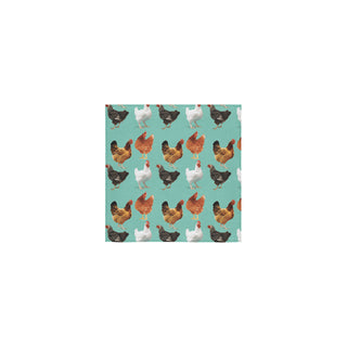 Chicken Pattern Square Towel 13x13 - TeeAmazing