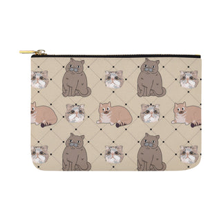 Exotic Shorthair Carry-All Pouch 12.5x8.5 - TeeAmazing