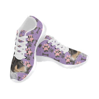 Rat Terrier White Sneakers Size 13-15 for Men - TeeAmazing