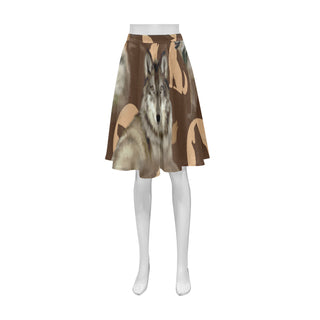 Wolf Lover Athena Women's Short Skirt - TeeAmazing