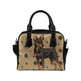 Miniature Pinscher Dog Shoulder Handbag - TeeAmazing